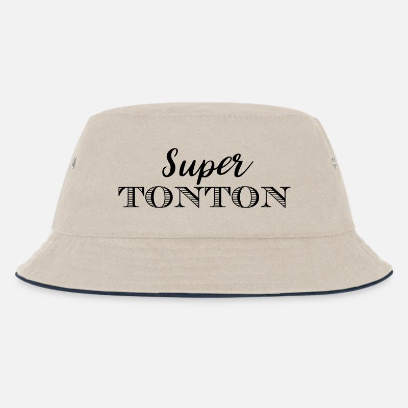 Super Tonton - Bob Enfant - blanc cassé/bleu marine
