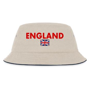 angleterre - Bob Enfant - blanc cassé/bleu marine - Devant