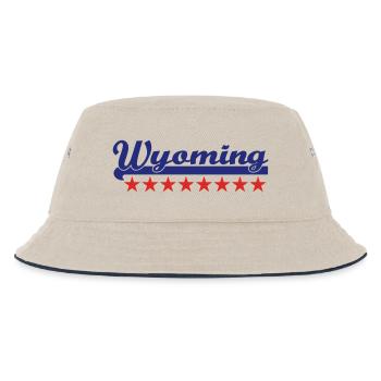 wyoming - Kids’ Bucket Hat - ecru/navy - Front