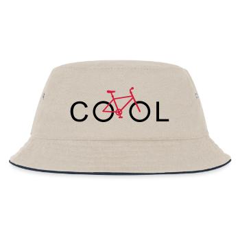 cool mountainbike - Kinder Bucket Hat - Natur/Navy - Vorne