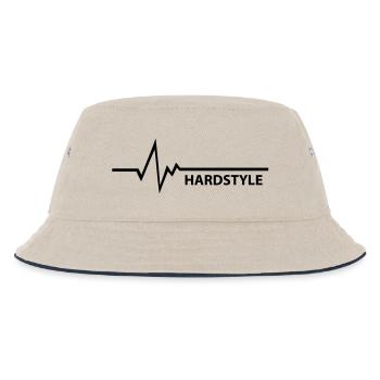 HARDSTYLE MUSIQUE FREQUENCE BASS LINE - Bob Enfant - blanc cassé/bleu marine - Devant