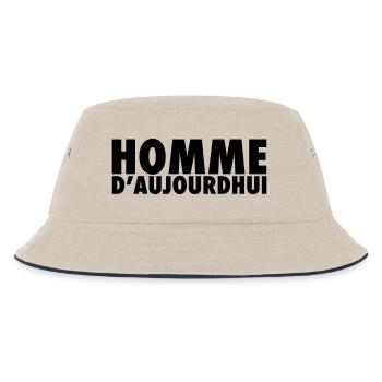 Homme D’aujourd’hui - Style Masculin Moderne - Bob Enfant - blanc cassé/bleu marine - Devant