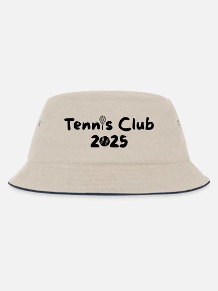 Tennis Club 2025 - Kinder Bucket Hat - Natur/Navy