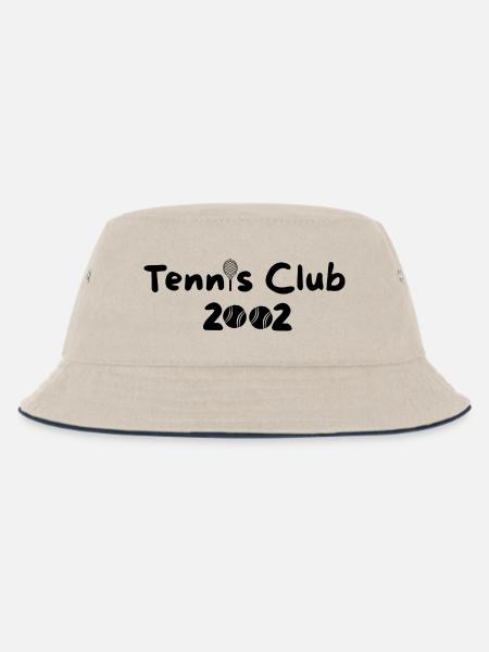 Tennis Club 2002 - Kinder Bucket Hat - Natur/Navy