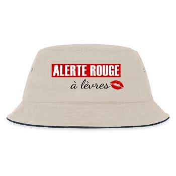 Alerte rouge à lèvres - Bob Enfant - blanc cassé/bleu marine - Devant