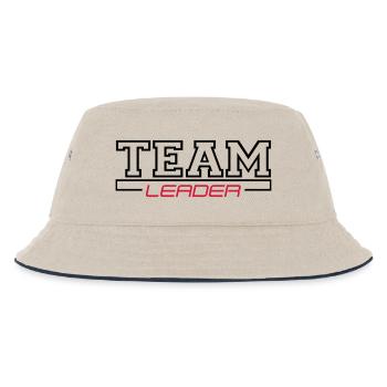 team leader - Kinder Bucket Hat - Natur/Navy - Vorne