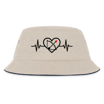 Tir à l’arc Coeur Flèche Arc Sports - Bob Enfant - blanc cassé/bleu marine - Devant