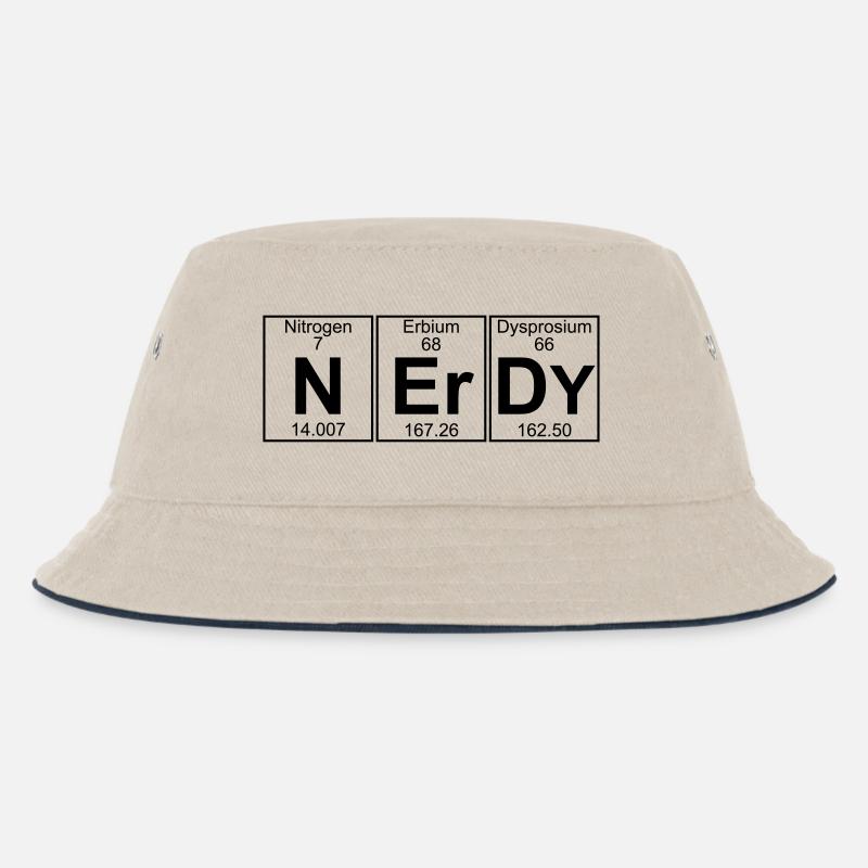 N-Er-Dy (nerdy) - Full - Bob Enfant - blanc cassé/bleu marine
