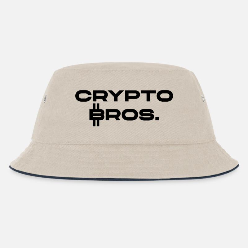 Crypto Bros. - Bob Enfant - blanc cassé/bleu marine
