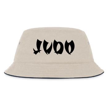 Judo - Kinder Bucket Hat - Natur/Navy - Vorne