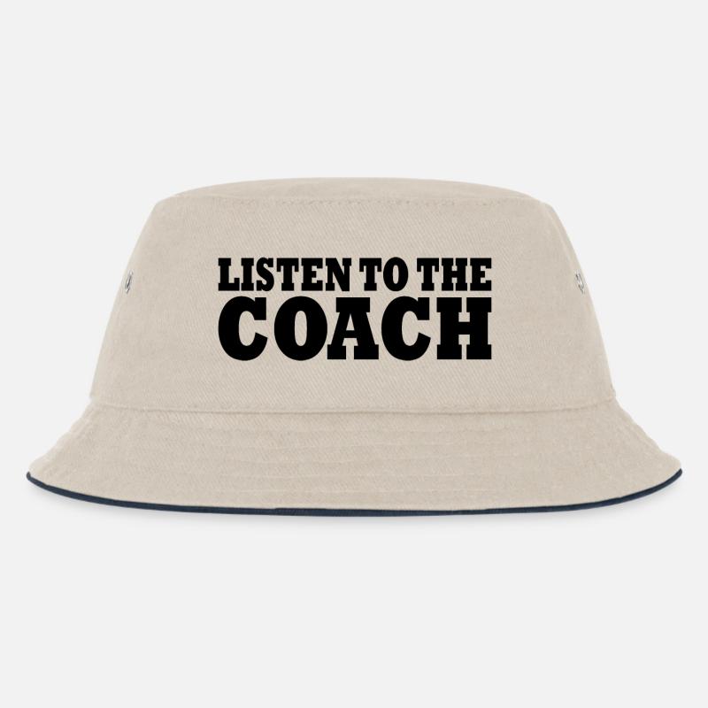Coach - Kinder Bucket Hat - Natur/Navy