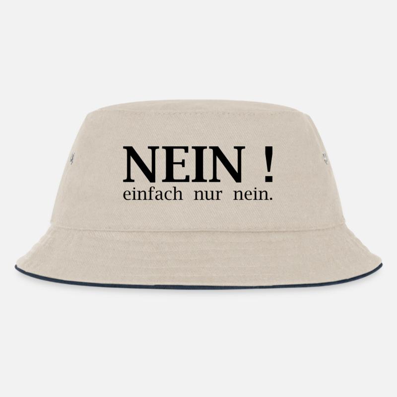 Non! Juste non. - Bob Enfant - blanc cassé/bleu marine