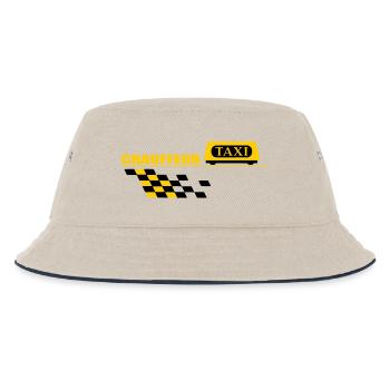 Taxi driver - Kids’ Bucket Hat - ecru/navy - Front
