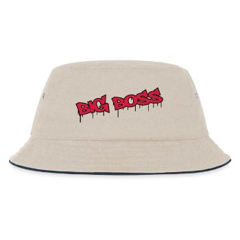 Big Boss - Kinder Bucket Hat - Natur/Navy - Vorne