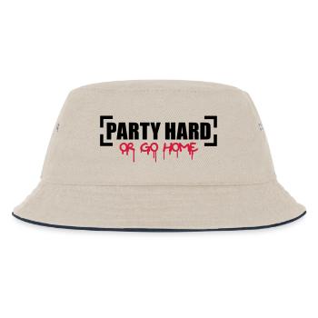 Party Hard Or Go Home - Bob Enfant - blanc cassé/bleu marine - Devant