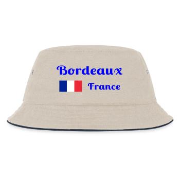 Bordeaux France- Imprimés stylés - Bob Enfant - blanc cassé/bleu marine - Devant