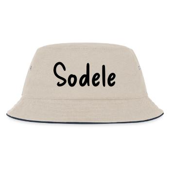 Sodele - Bob Enfant - blanc cassé/bleu marine - Devant