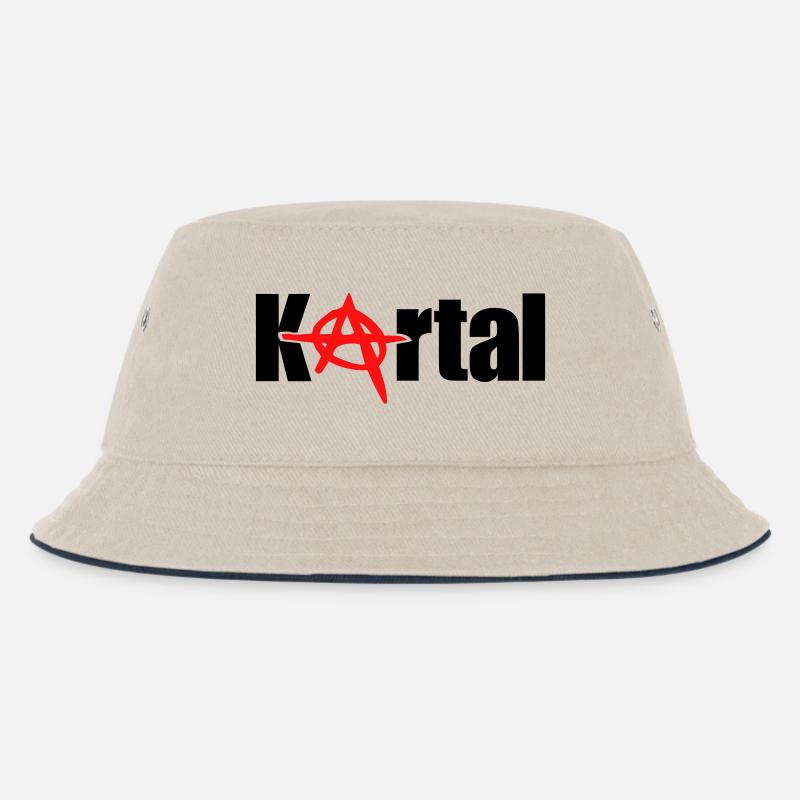 kartal - Bob Enfant - blanc cassé/bleu marine