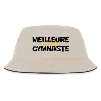 Meilleure Gymnaste - Bob Enfant - blanc cassé/bleu marine - Devant