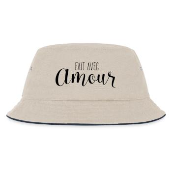 Fait Avec Amour - Bob Enfant - blanc cassé/bleu marine - Devant