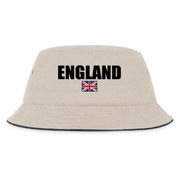 angleterre - Bob Enfant - blanc cassé/bleu marine - Devant