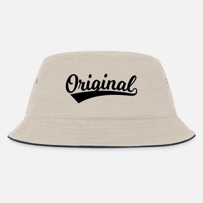 Lettrage original - Bob Enfant - blanc cassé/bleu marine