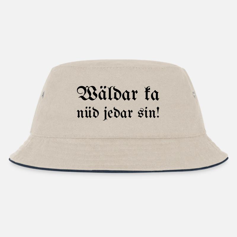 Wäldar ka nüd jedar sin ! - Bob Enfant - blanc cassé/bleu marine