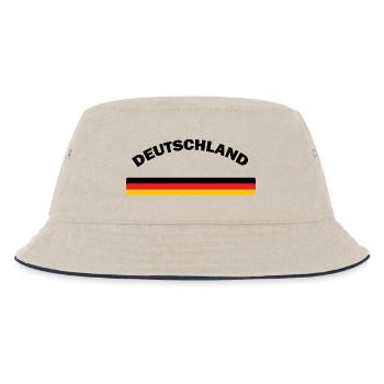 Deutschland - Kids’ Bucket Hat - ecru/navy - Front