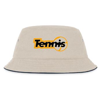 Tennis - Bob Enfant - blanc cassé/bleu marine - Devant