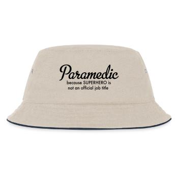 ambulance man - Kids’ Bucket Hat - ecru/navy - Front