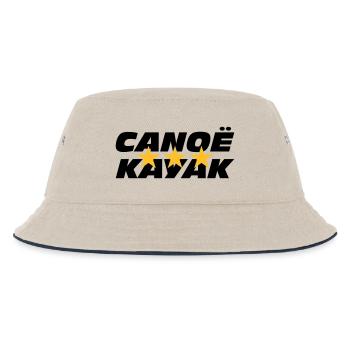 Canoë Kayak - Bob Enfant - blanc cassé/bleu marine - Devant