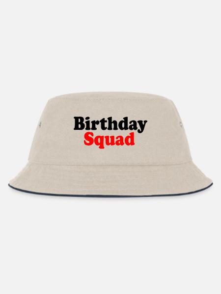 Birthday squad - Kinder Bucket Hat - Natur/Navy