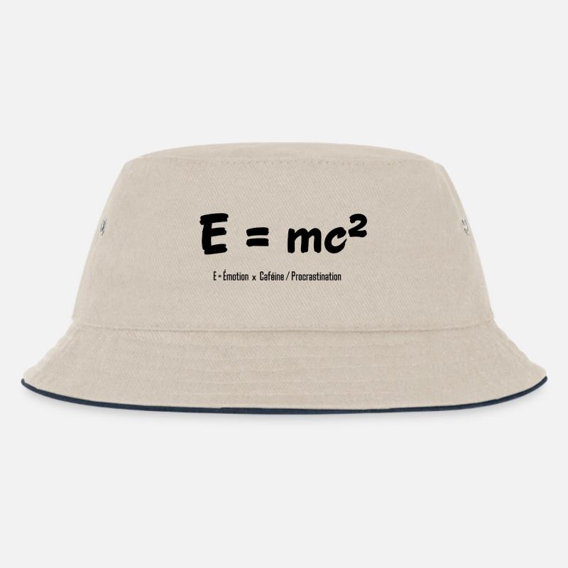 E = mc² - Bob Enfant - blanc cassé/bleu marine