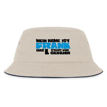 frank - Bob Enfant - blanc cassé/bleu marine - Devant