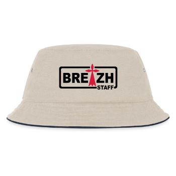 Breizh staff 2 - Bob Enfant - blanc cassé/bleu marine - Devant