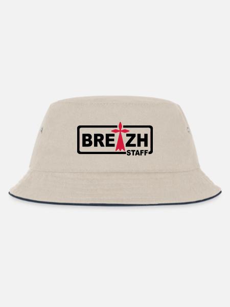 Breizh staff 2 - Bob Enfant - blanc cassé/bleu marine