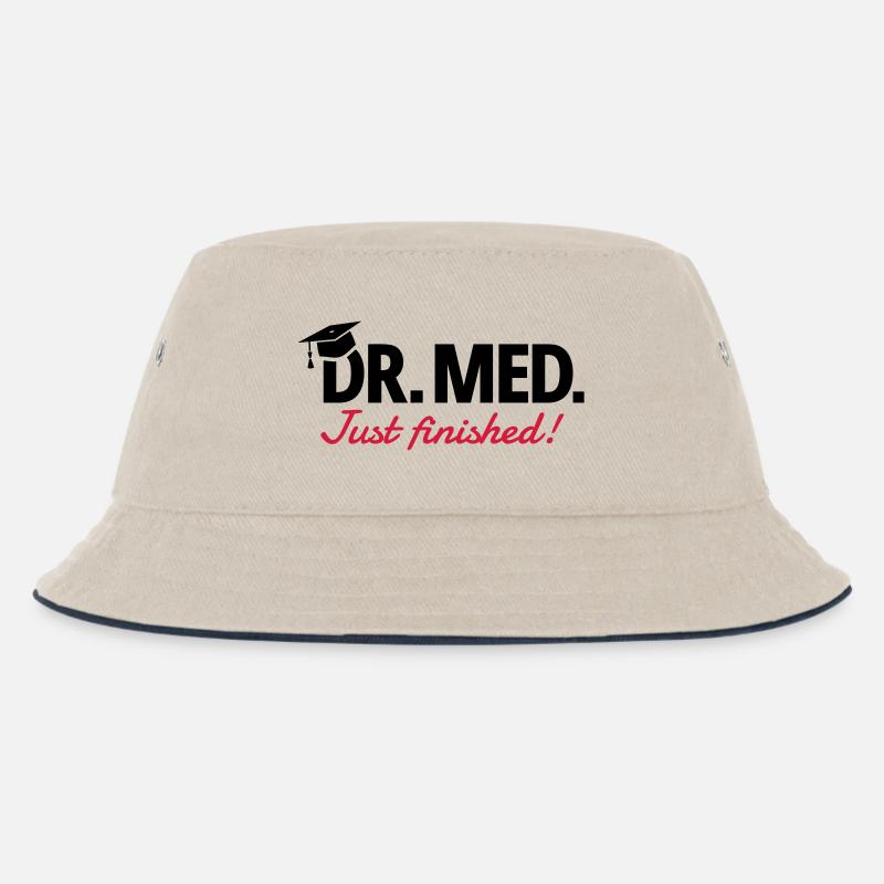 Médecin - Bob Enfant - blanc cassé/bleu marine