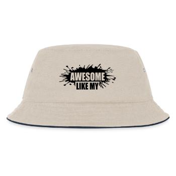 Modèle génial comme mon - Bob Enfant - blanc cassé/bleu marine - Devant
