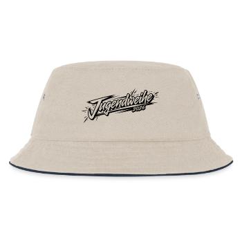 Jugendweihe 2026 - Kinder Bucket Hat - Natur/Navy - Vorne