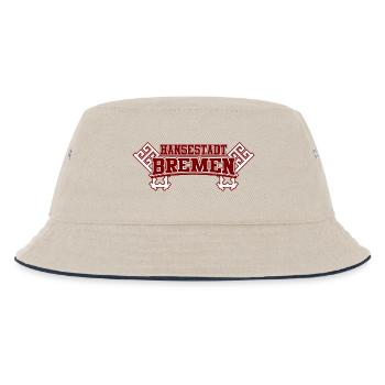 Hansestadt Bremen - Kinder Bucket Hat - Natur/Navy - Vorne