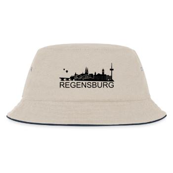 Regensburg Skyline - Bob Enfant - blanc cassé/bleu marine - Devant
