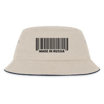 Made in Russia - Kids’ Bucket Hat - ecru/navy - Front
