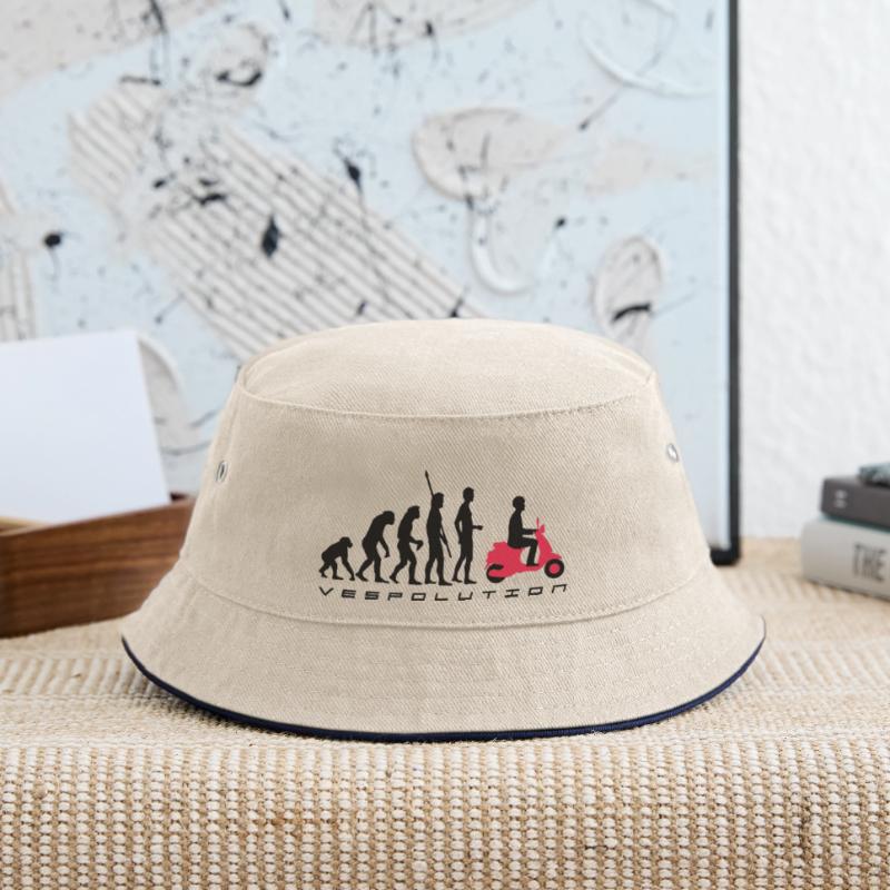 vespolution evolution__b_2c Kinder Bucket Hat