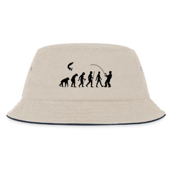 Evolution Fischer - Kinder Bucket Hat - Natur/Navy - Vorne