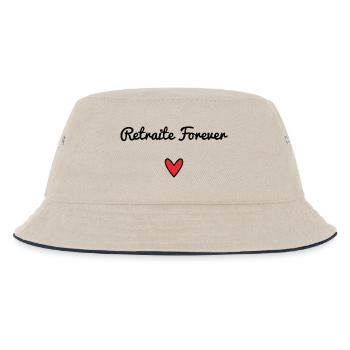 RETRAITE. RETRAITE. RETRAITEE. RETRAITE - Bob Enfant - blanc cassé/bleu marine - Devant