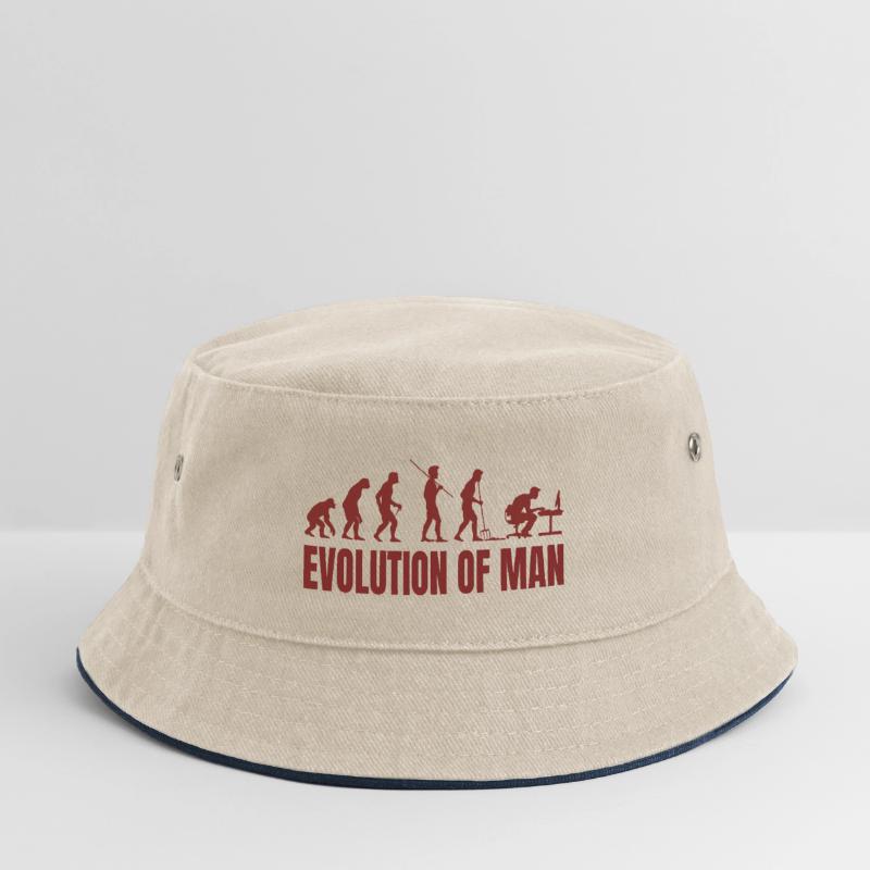 Computer PC Evolution Computer Scientist Programmer Kids’ Bucket Hat