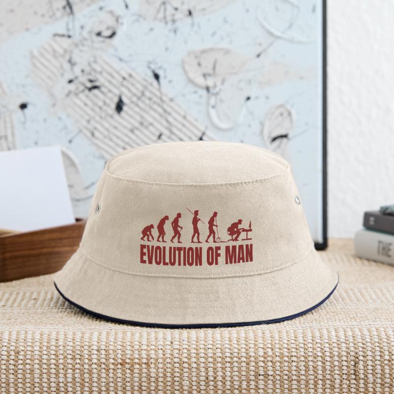 Computer PC Evolution Informatiker Programmierer Kinder Bucket Hat