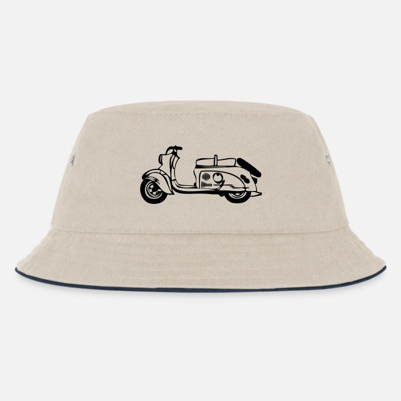 IWL Roller Berlin - Kinder Bucket Hat - Natur/Navy