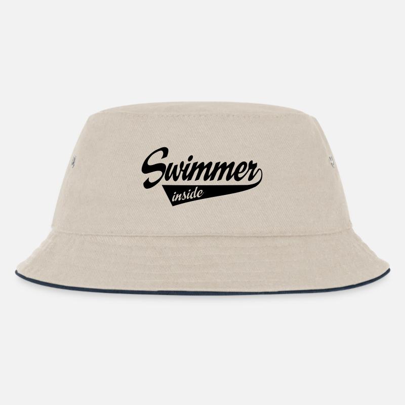 nager - Bob Enfant - blanc cassé/bleu marine