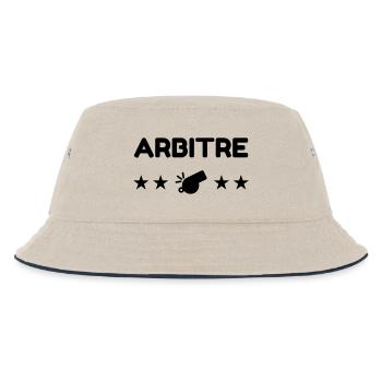 Arbitre / Arbitrage / Sport / Sifflet - Bob Enfant - blanc cassé/bleu marine - Devant